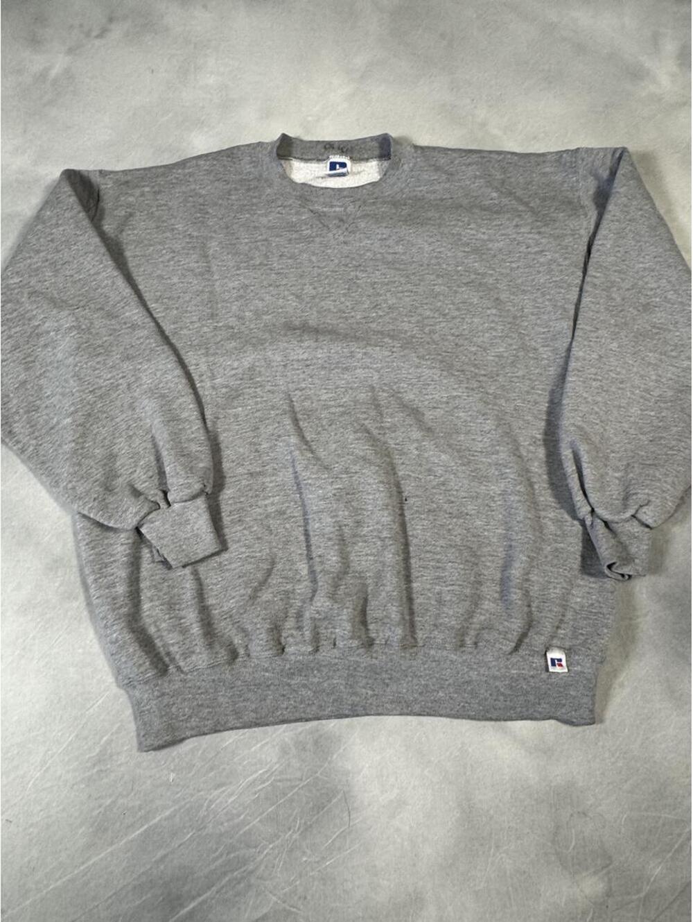 Vintage late 80s / early 90s Russell Athletic Crewneck Sweatshirt Made in USA XL